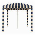 Sundayz Cabana in Atlantic – navy beach cabana inspired by Cape Town's Atlantic Seaboard, set up on a South African beach