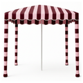 Sundayz Cabana in Protea – pink beach cabana inspired by South Africa's national flower, set up on a South African beach
